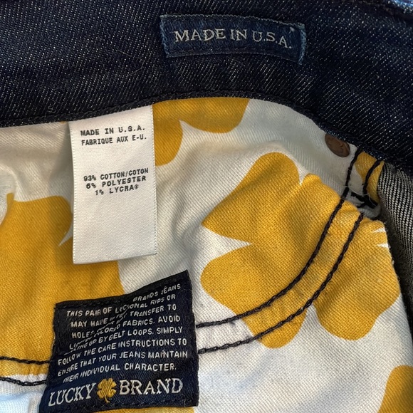 Lucky Brand Studded embroidered jeans womens 30-32 - Picture 13 of 13